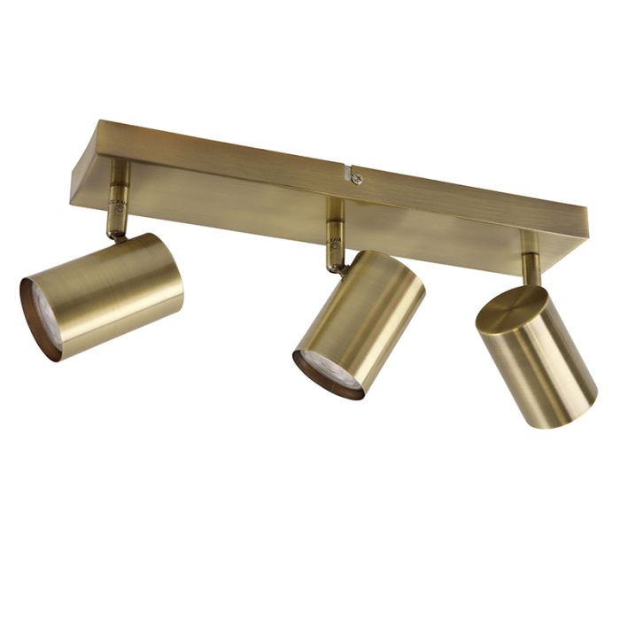 Modern ceiling spotlight bronze, Elena
