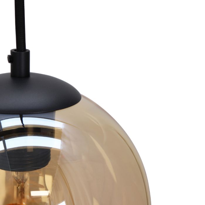 Modern pendant light black, Gianni