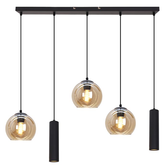 Modern pendant light black, Gianni