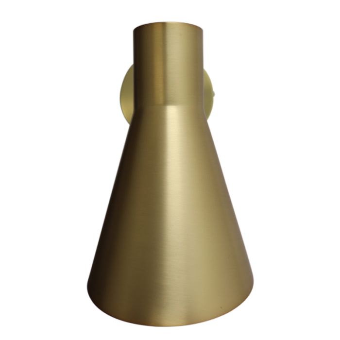 Modern wall light brass, Vico, with switch