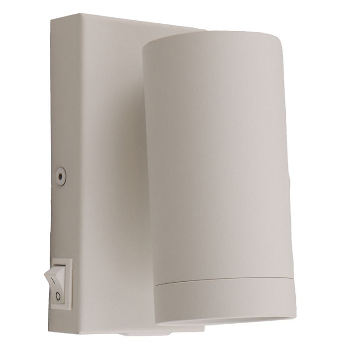 Modern wall spotlight white, Nadi, with switch