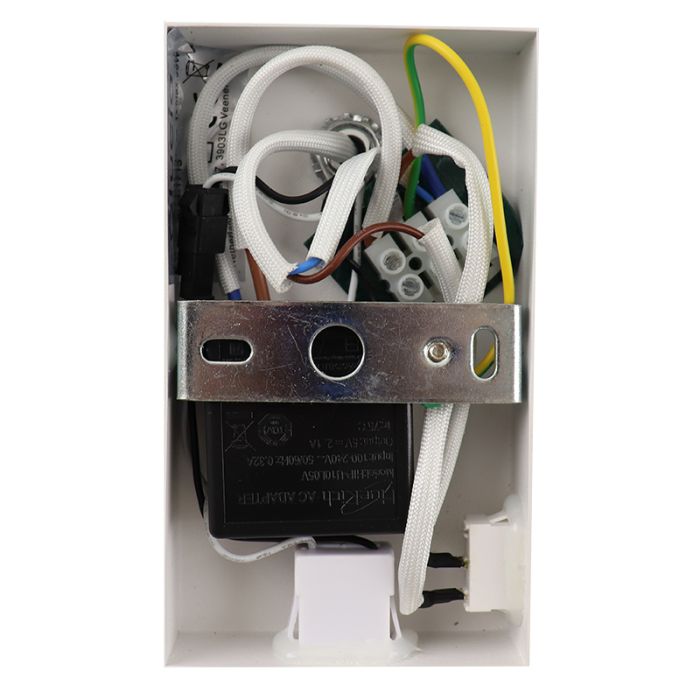 Modern wall spotlight white, Nadi, with switch