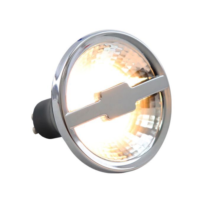 Dimmable Olucia GU10  lamp holder LED light AR70, 6w 2700K (Extra warm white)