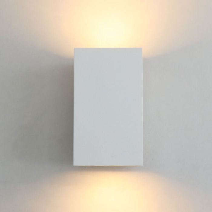 Modern up down wall light white, Dalila