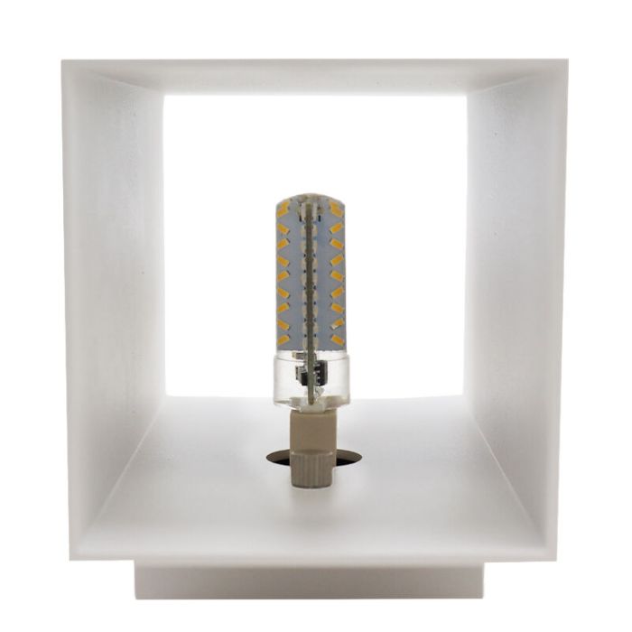 Modern up down wall light white, Dalila