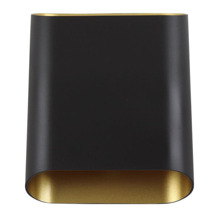 Modern up down wall light black, Bouke