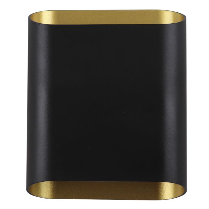 Modern up down wall light black, Bouke