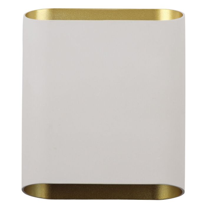 Modern up down wall light white, Bouke