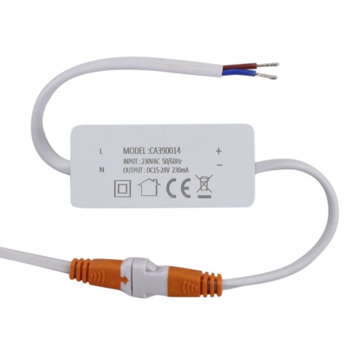 Dimmable Olucia LED module dim to warm LED bulb Vivian, black, 5W, dim to warm
