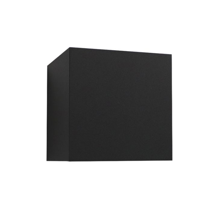 Modern smart wall light black, Dion, 6W, RGBW LED, IP65