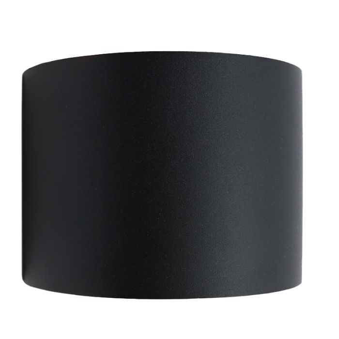 Modern up down wall light black, Dion, IP65