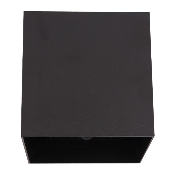 Modern rechargeable wall light black, Dion, 1W, 2700K LED, IP44