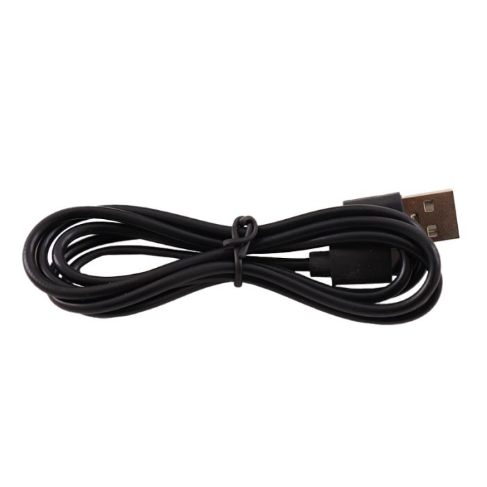 Modern rechargeable wall light black, Dion, 1W, 2700K LED, IP44