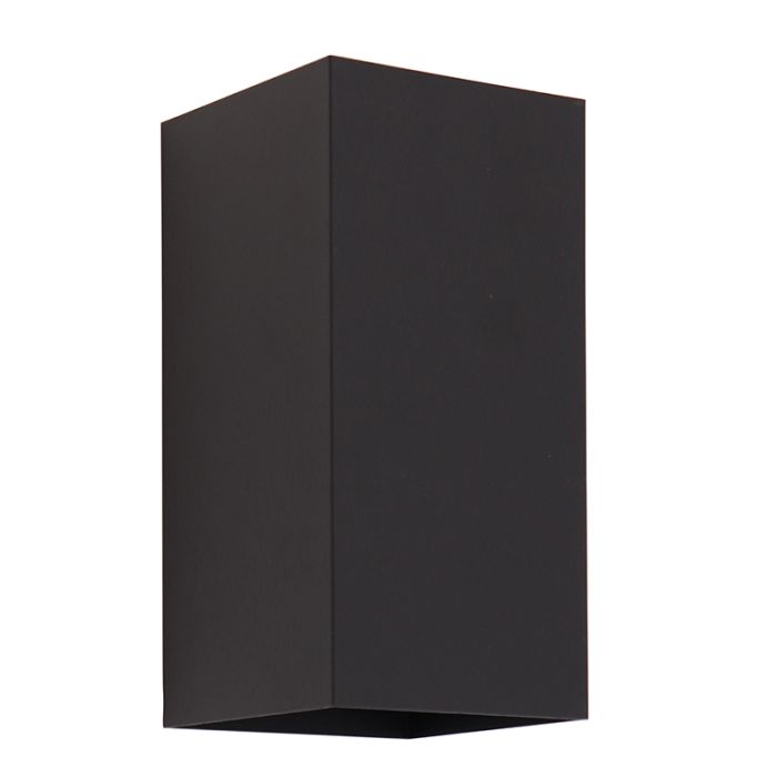 Modern up down wall light black, Dion, IP65
