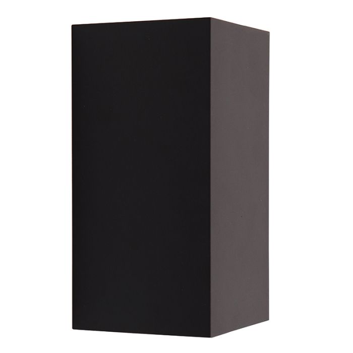 Modern up down wall light black, Dion, IP65