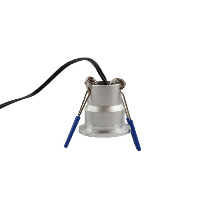 Chrome porch light Dico, IP65, dimmable