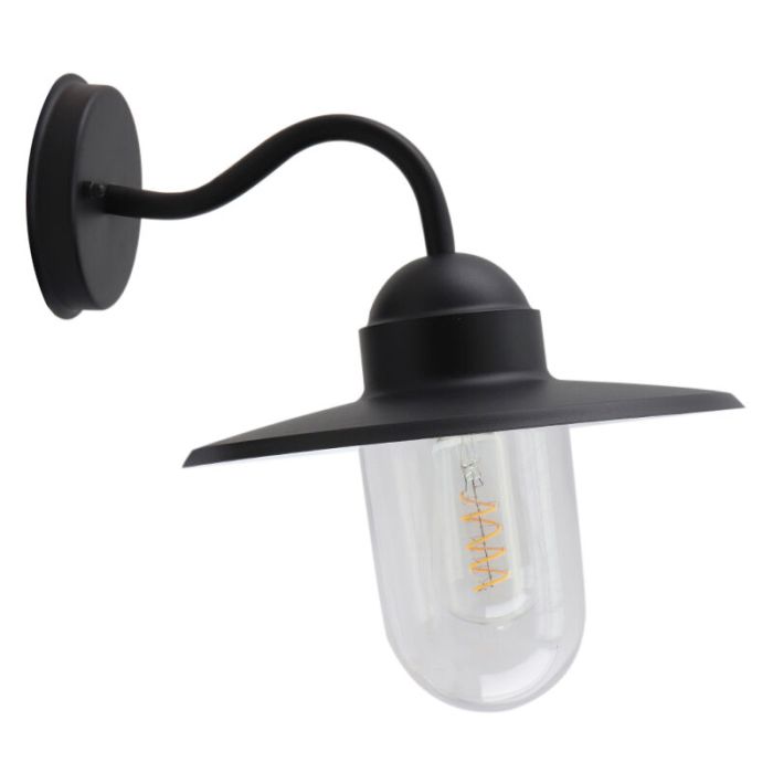 Classic outdoor light black, Maxx, IP44