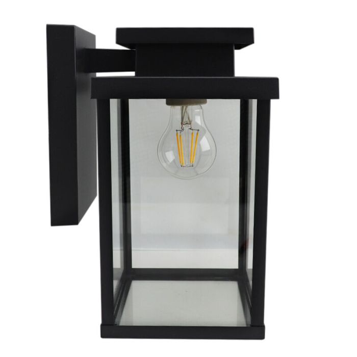 Modern outdoor light black, Tiamo, IP44