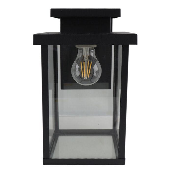 Modern outdoor light black, Tiamo, IP44