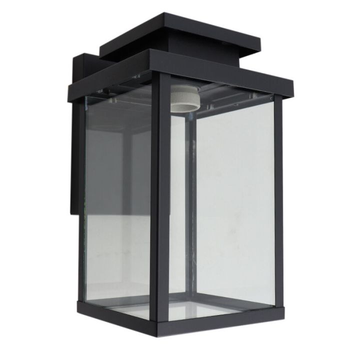 Modern outdoor light black, Tiamo, IP44