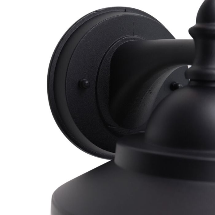Classic outdoor light black, Tariq, IP44