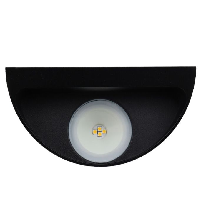 Modern outdoor light black, Stein, 8W, 3000K LED, IP54