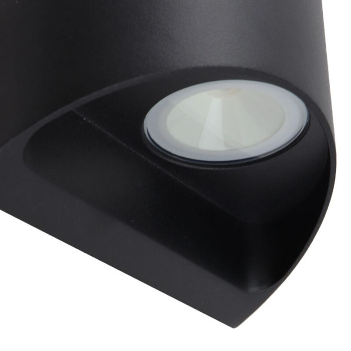 Modern outdoor light black, Stein, 8W, 3000K LED, IP54