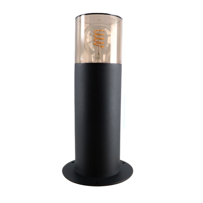 Modern outdoor light black, Sanel, IP44