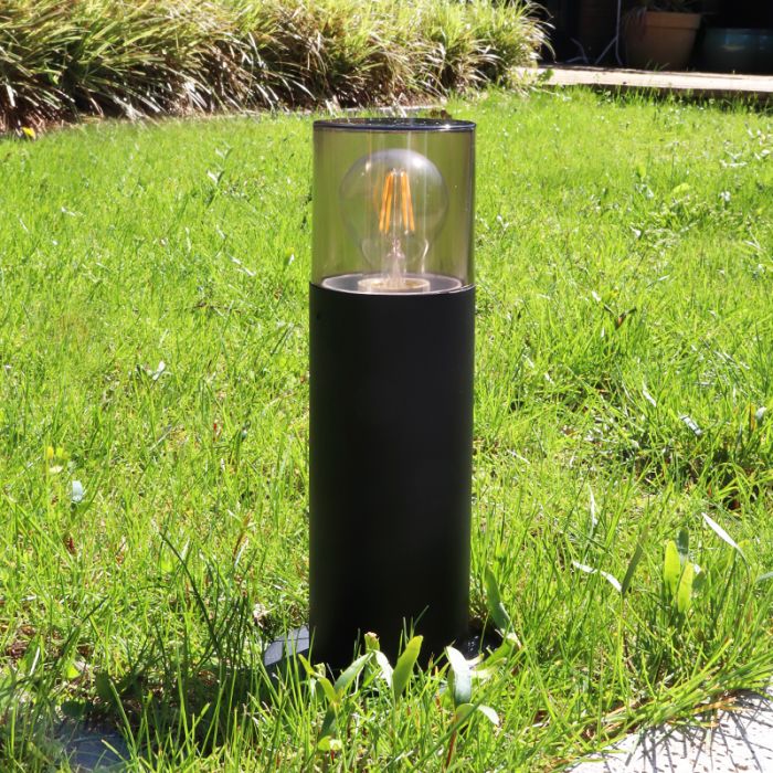 Modern outdoor light black, Sanel, IP44