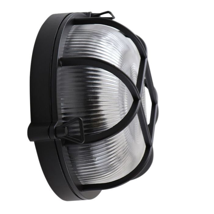 Industrial outdoor light black, Juanita, IP44