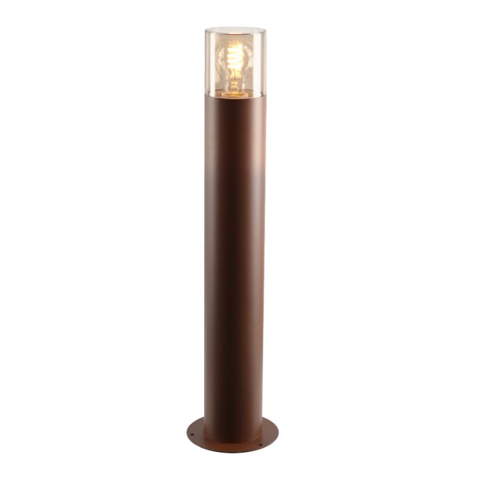 Modern outdoor light rust coloured, Sanel, IP44