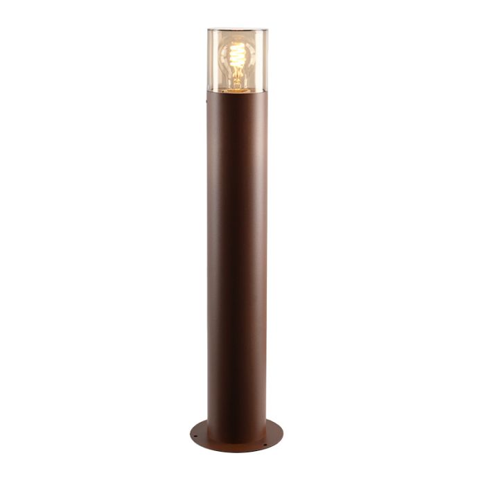 Modern outdoor light rust coloured, Sanel, IP44