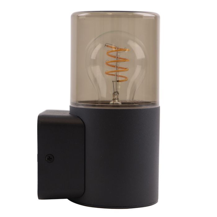 Modern outdoor light black, Sanel, IP44