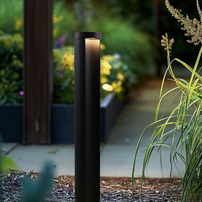 Modern outdoor light black, Moreno, 6W, 3000K LED, IP54