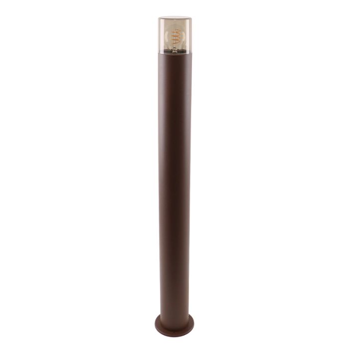 Modern outdoor light rust coloured, Sanel, IP44