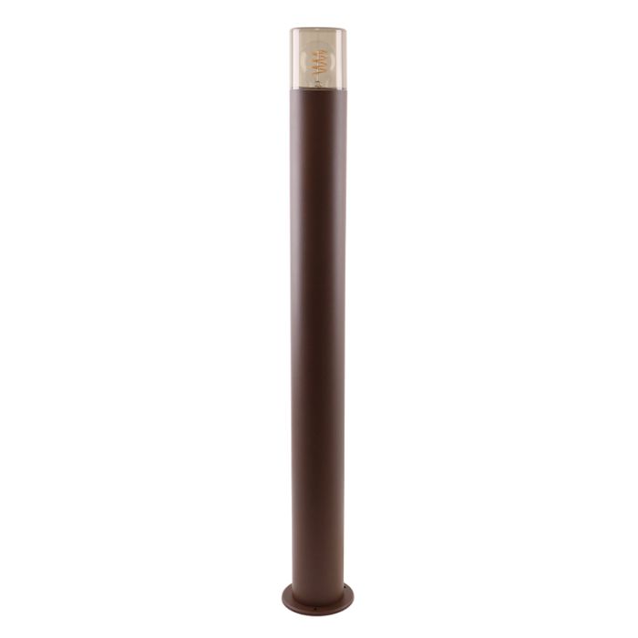 Modern outdoor light rust coloured, Sanel, IP44