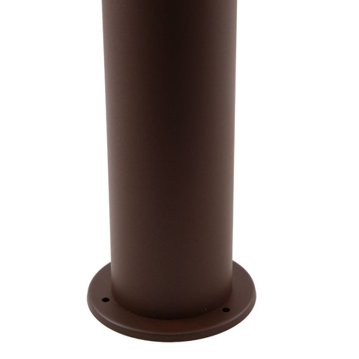Modern outdoor light rust coloured, Sanel, IP44