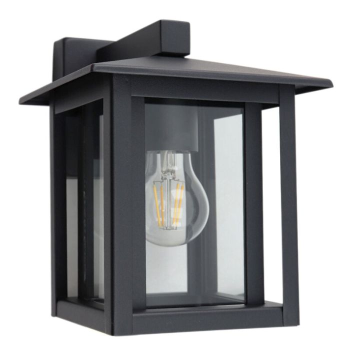 Modern outdoor light black, Amalie, IP54