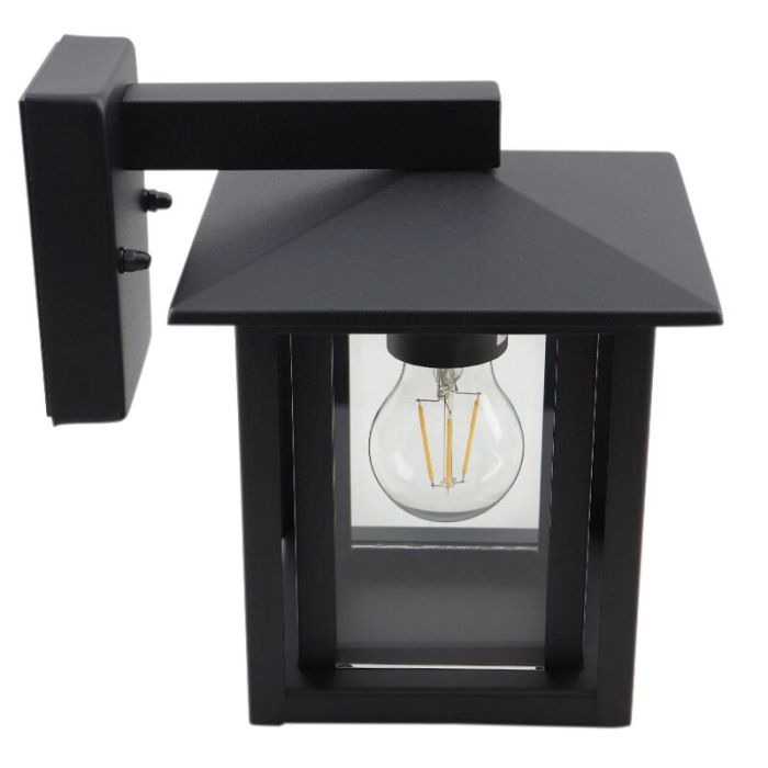 Modern outdoor light black, Amalie, IP54