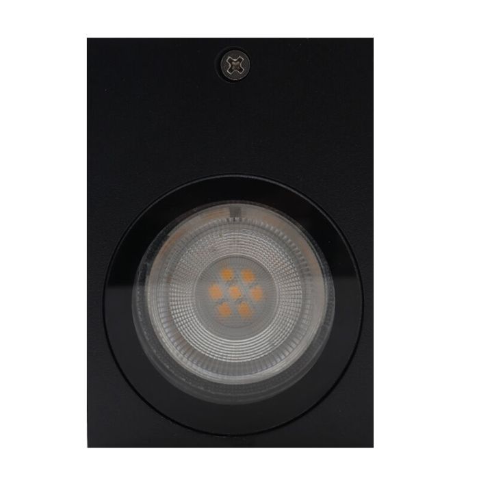 Modern outdoor wall light with dusk to dawn sensor black, Corella, IP54