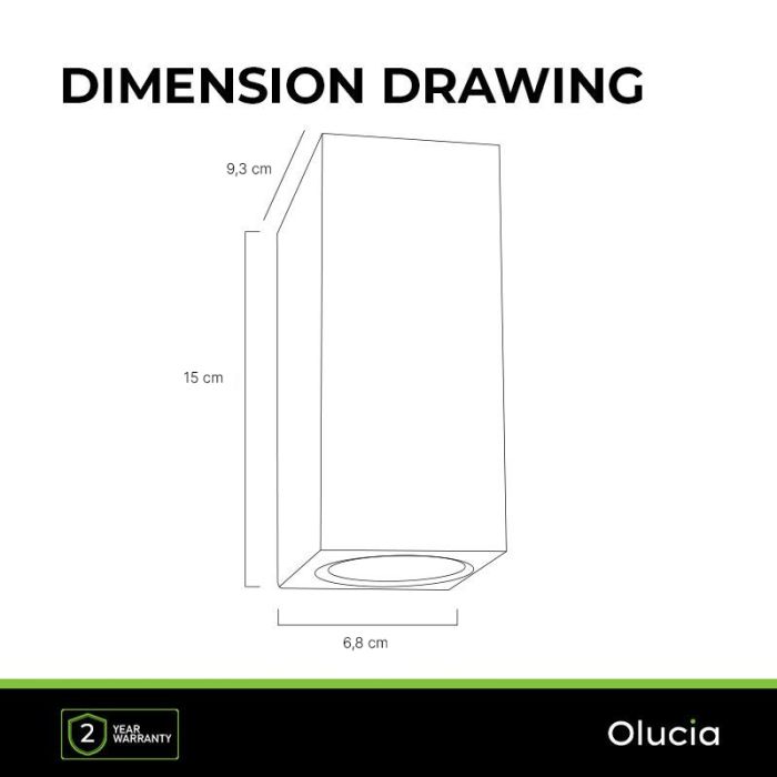 Modern outdoor wall light with dusk to dawn sensor black, Corella, IP54