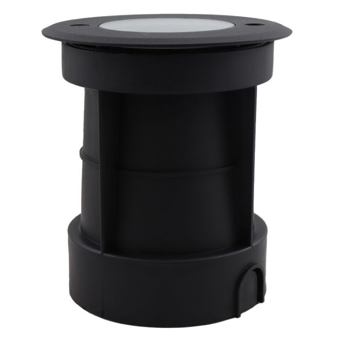 Aluminium ground light black, Catamarca, IP65, adjustable light beam