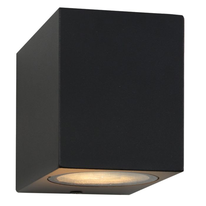 Modern outdoor light black, Corella, IP44