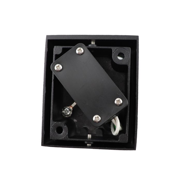 Modern outdoor light black, Corella, IP44