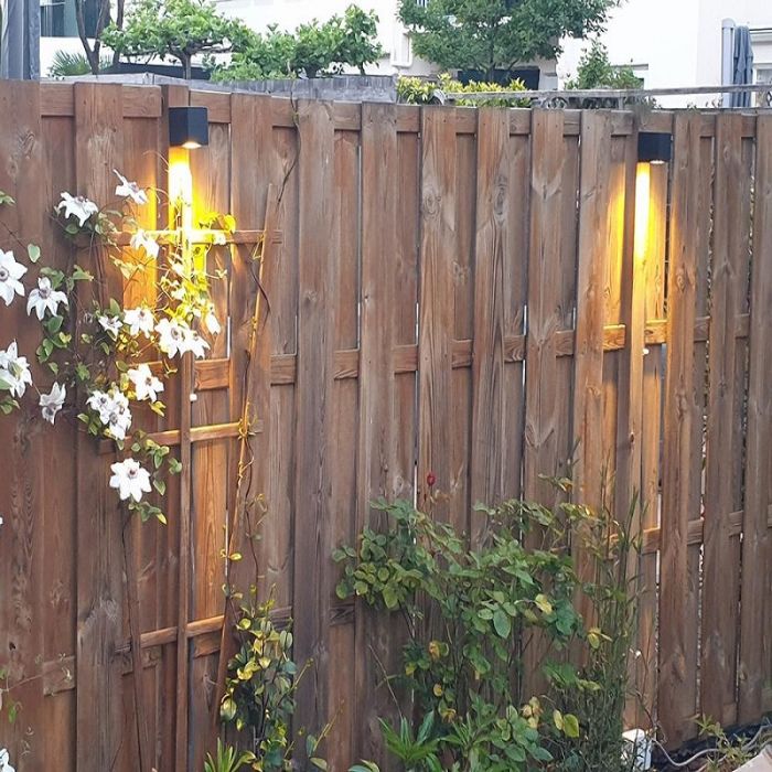 Modern outdoor light black, Corella, IP44