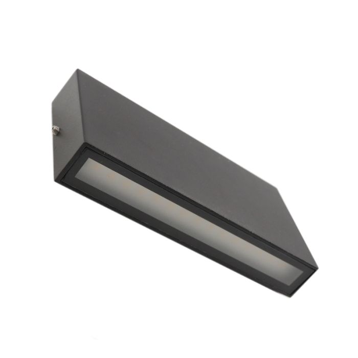 Modern outdoor light black, Cailey, 10W, 3000K LED, IP54