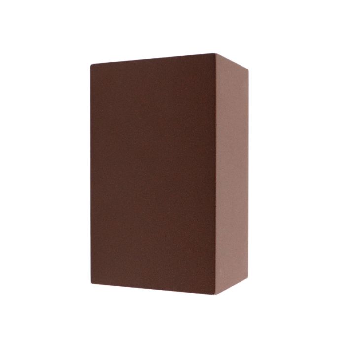 Modern outdoor light rust coloured, Corella, IP44