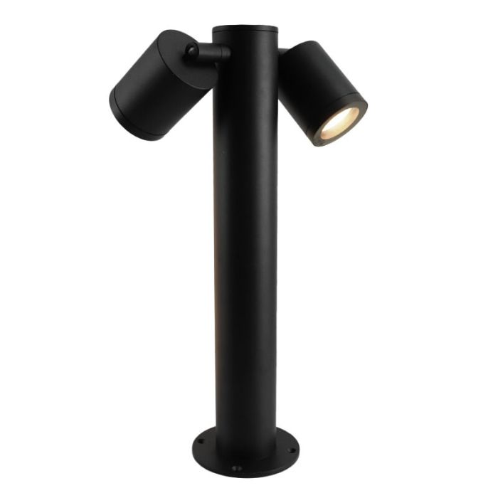 Modern outdoor light black, Clevor, IP44