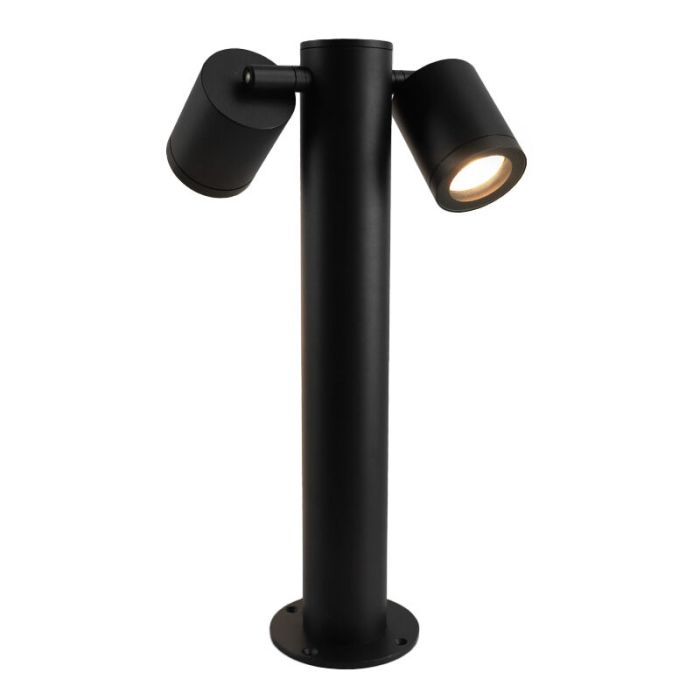 Modern outdoor light black, Clevor, IP44