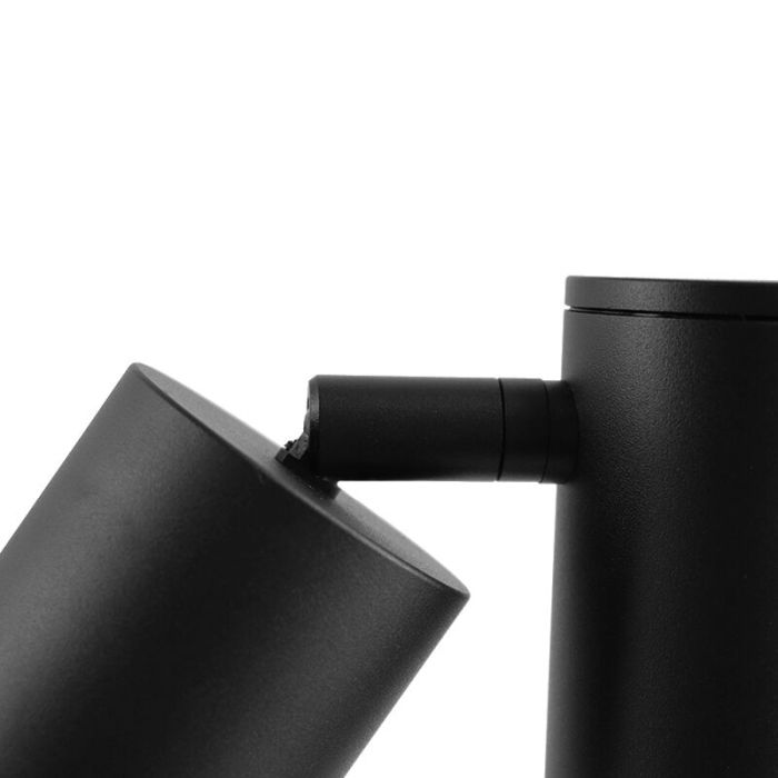 Modern outdoor light black, Clevor, IP44